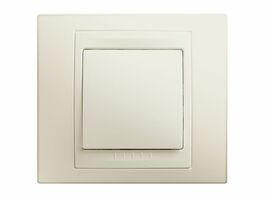 Rámček 1-násobný slonovinová Unica Basic monoblok nová ref. MGU2.002.25 (Schneider)