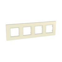 Rámček 4-násobný béžová Unica Quadro Urbano (Schneider)
