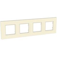 Rámček 4-násobný perlová Unica Quadro Pearl (Schneider)