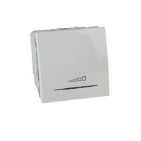 Stmievač tlačidlový (1) RLC 350W/VA 2M (SS) biela polárna Unica (Schneider)