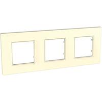 Rámček 3-násobný slonovinová Unica Quadro Urbano (Schneider)