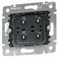 Stmievač tlačidlový RL 600W - prístroj Galea Life (Legrand)