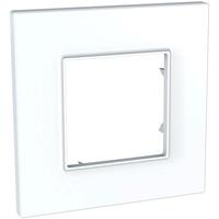 Rámček 1-násobný biela Unica Quadro Urbano (Schneider)