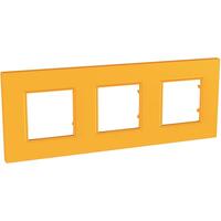 Rámček 3-násobný oranžová Unica Quadro Natura (Schneider)