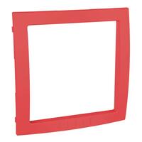 Medzirámček 1-násobný dekoračný červená Unica Colors (Schneider)