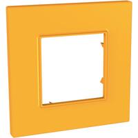 Rámček 1-násobný oranžová Unica Quadro Natura (Schneider)